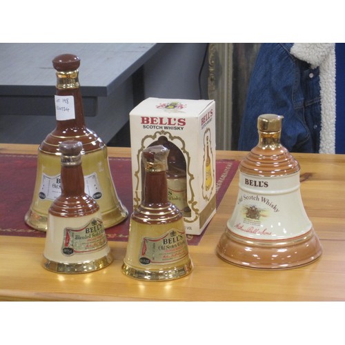 198 - A Wade Bell's Blended Scotch Whisky decanter with contents, sealed and in original packaging, 18.75c... 