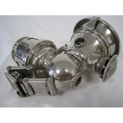 36 - An early Lucas motorcycle headlight lamp