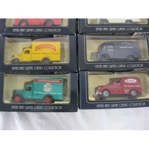 92 - Fourteen Lledo Days Gone Vanguards 'Fifties and Sixties' Classic Collection die cast model vehicles,... 