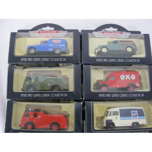 92 - Fourteen Lledo Days Gone Vanguards 'Fifties and Sixties' Classic Collection die cast model vehicles,... 