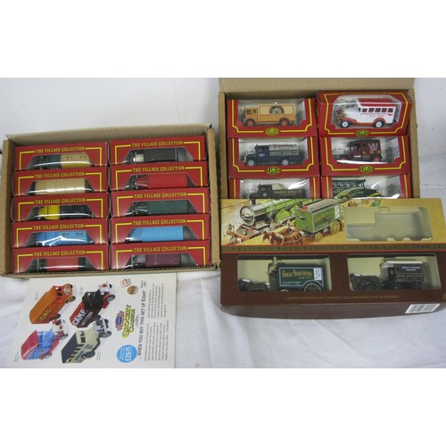 99 - Sixteen Cameo from Corgi Village Collection die cast model vehicles in original boxes and outer pack... 