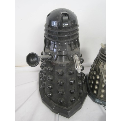 37 - Box of remote control Dalek figurines from Doctor Who