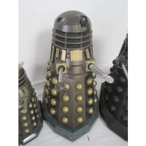 37 - Box of remote control Dalek figurines from Doctor Who