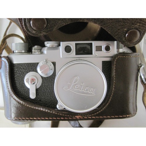 7 - Leica IIIg D B P Nr 969675 Ernst Leitz Wetzlar 35mm lens marked Elmar F=5cm 1;2.8 NR 1633109 in orig... 