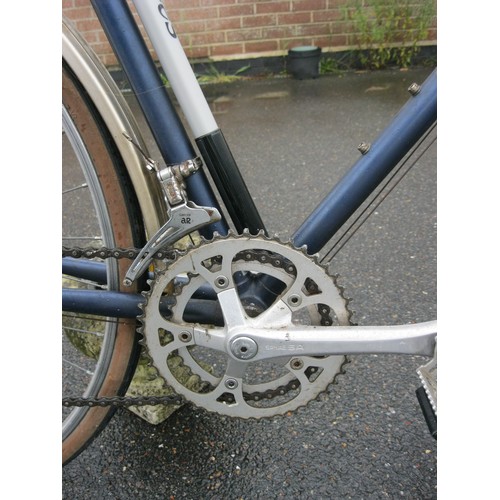 59 - Dawes Galaxy Drop Handled Vintage Mens Racing Bike.