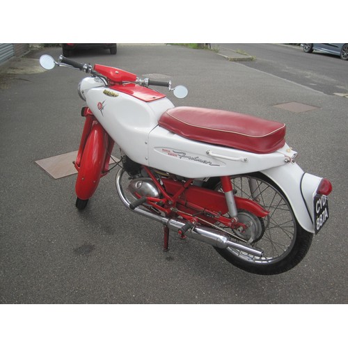 3 - A 1962 Francis Barnett Fulmar 88 Sport, 95% original, in full running order, original Dunlop rims, i... 