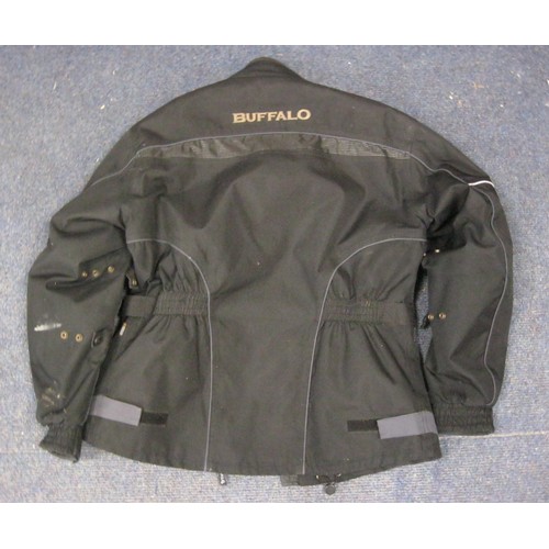 39 - A Ladies Buffalo branded motorcycling jacket and a pair of Python branded motorcycling trousers, bot... 