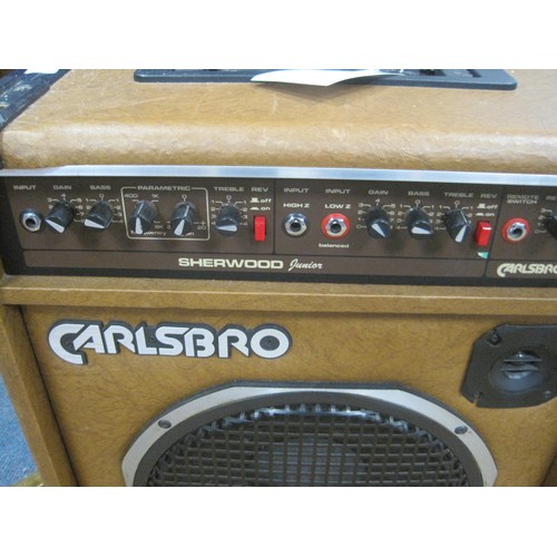 87 - A Carlsbro Sherwood Junior guitar amp in good cosmetic order