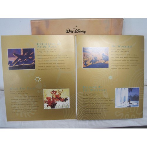 179 - Four boxed Walt Disney laserdiscs - (1) The Lion King DeLuxe Letterbox Edition (no cellophane). (2 &... 