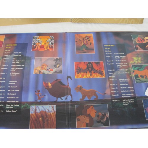 179 - Four boxed Walt Disney laserdiscs - (1) The Lion King DeLuxe Letterbox Edition (no cellophane). (2 &... 