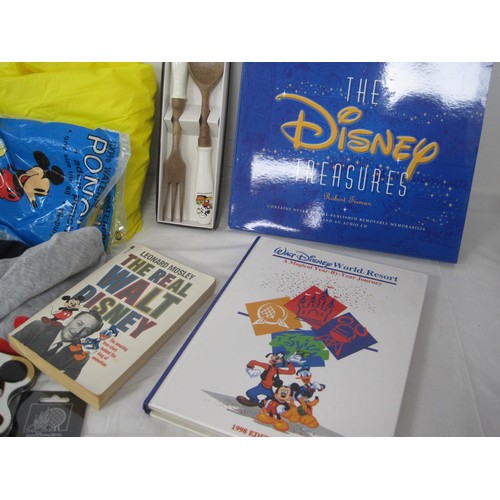 192 - A box of Walt Disney related clothing and items including two United Colors of Bennetton 'Friends of... 