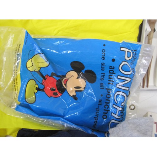 192 - A box of Walt Disney related clothing and items including two United Colors of Bennetton 'Friends of... 