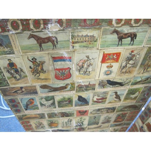 245 - Miniature Decoupage Screen (approx. 14in)