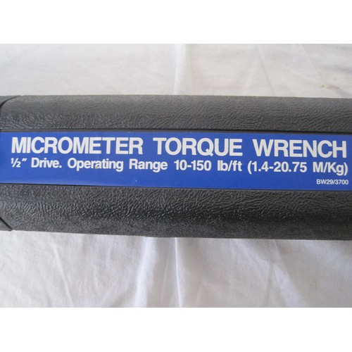 5 - Micrometer Torque Wrench