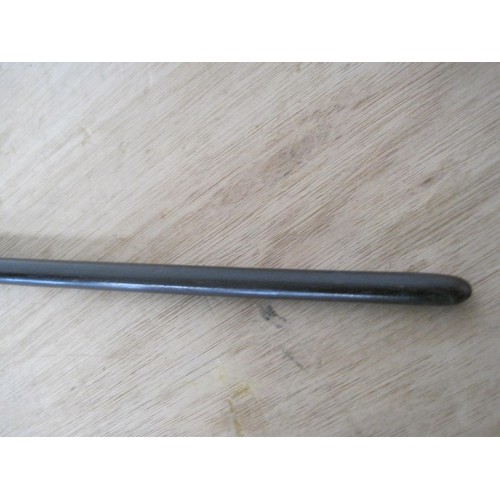 18 - H4858/67  A vintage ebony conductors Baton 53.5cms long.