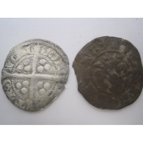 4 - A group of 4 Edward I (1272-1307) silver pennies comprising: London mint x 2, both worn; 1 x unknown... 