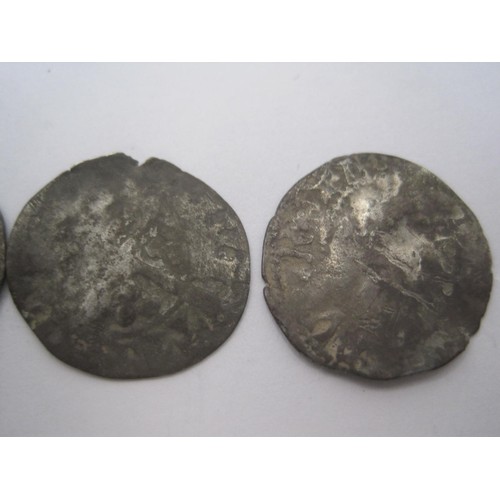 4 - A group of 4 Edward I (1272-1307) silver pennies comprising: London mint x 2, both worn; 1 x unknown... 