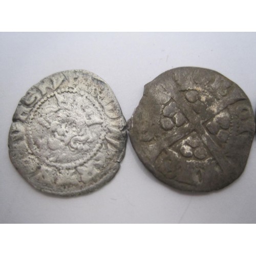 4 - A group of 4 Edward I (1272-1307) silver pennies comprising: London mint x 2, both worn; 1 x unknown... 