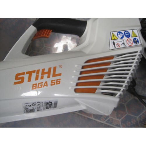 7 - Stihl BGA56 Cordless Leaf Blower (No Battery)