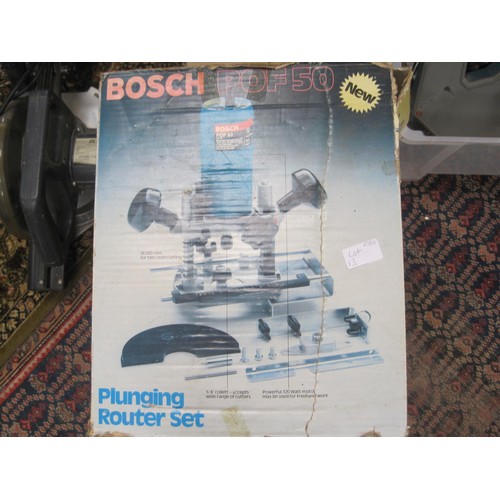 13 - Bosch POF50 Router Kit.