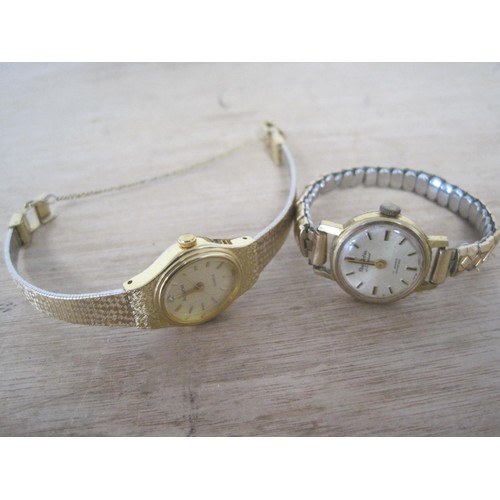 54 - Two ladies watches Paul Jobin 17 jewel and an Accurist quartz.