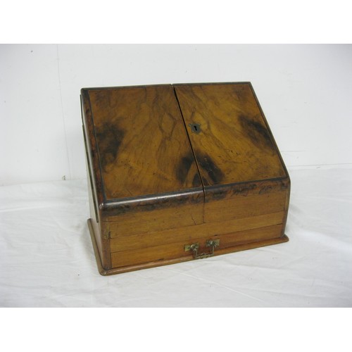 225 - Vintage Wooden Stationery Cabinet.