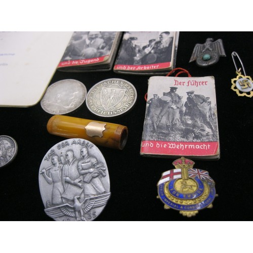 89 - An interesting collection of items from 1930s Berlin including invitations to the British Embassy, s... 