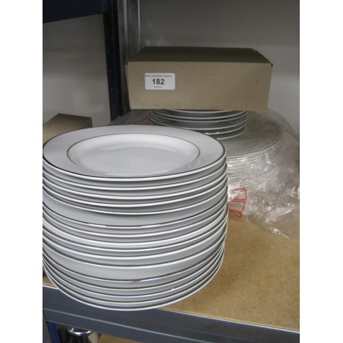 50 - Sabichi China 8 Cups and saucers and 16 Breakfast or cake plates .Cups in original storage boxes