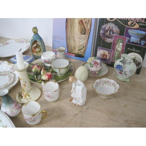 62 - box of Mixed China including two books Limoges.