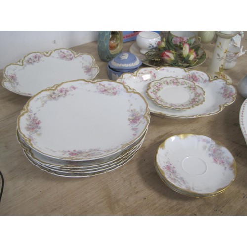 62 - box of Mixed China including two books Limoges.