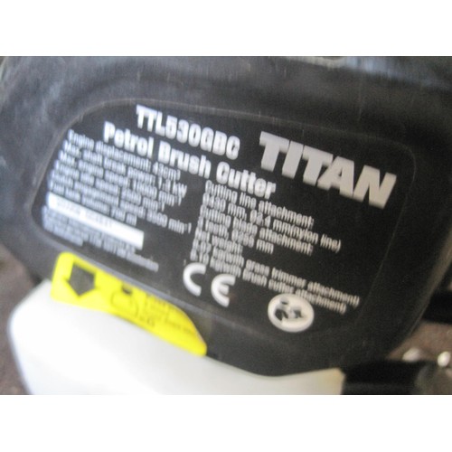 26 - A Titan TTL530GBC petrol-driven Brush Cutter in full working order