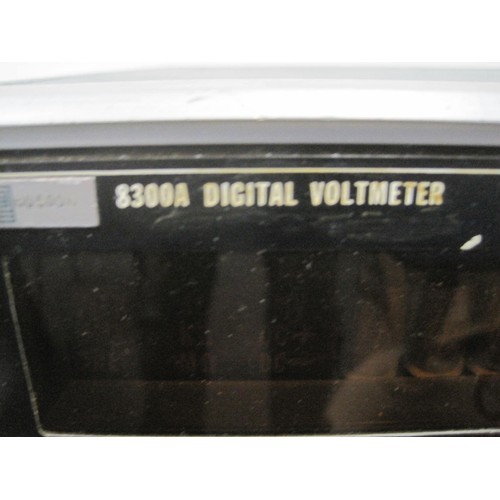 49 - A Fluke 8300A Digital Rack-Mount Voltmeter in working order