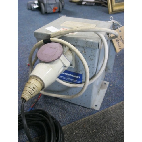 60 - A 240V/24V Workshop Transformer in working order