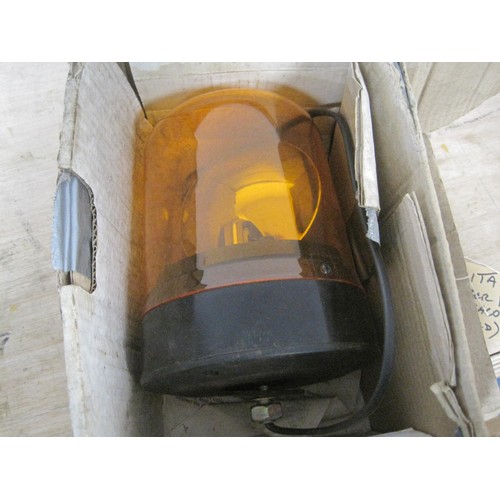 103 - Britax Amber Flashing Beacon (Unused)