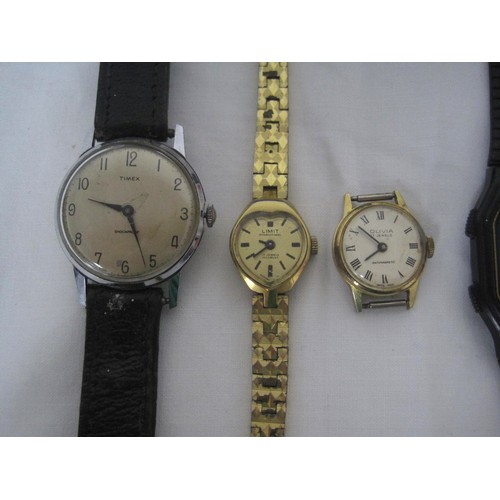 21 - An assortment of wristwatches - two Orrizonte Elegance quartz wristwatches in presentation box, toge... 