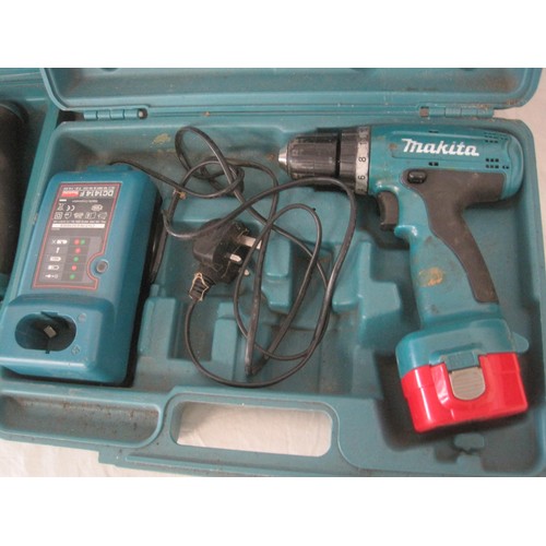 112 - Two Cased Makita Drills