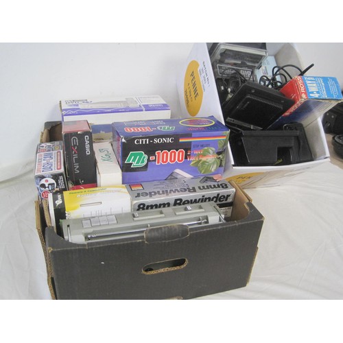 175 - 2 boxes of mixed electrical items