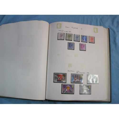 68 - An assorted accumulation of mainly British stamps - red Tower Stamp Album with contents of QEII stam... 