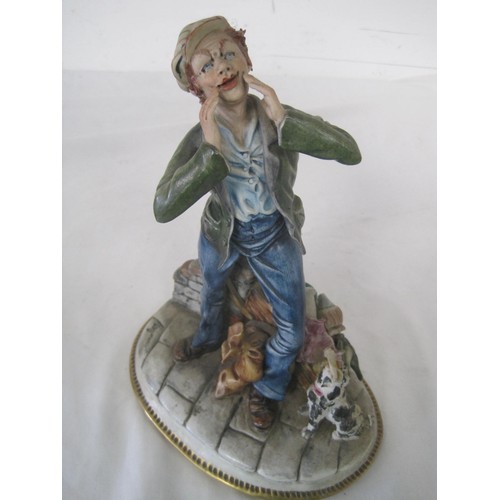 78 - Two Capodimonte figurines 