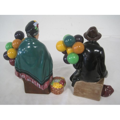 84 - Two Royal Doulton Balloon Seller 1954 and  1315