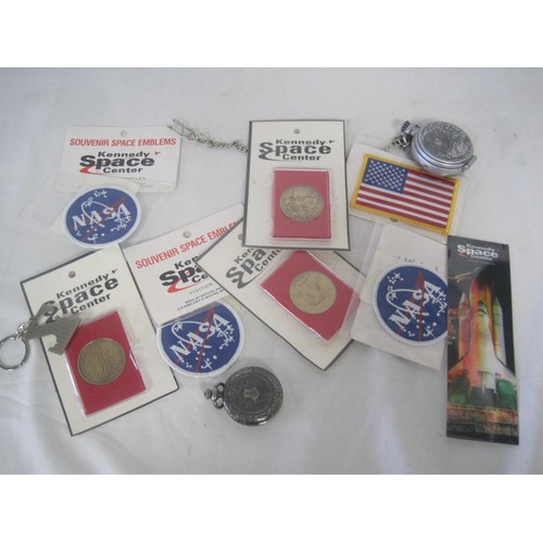 171 - A bag of memorabilia relating to the Kennedy Space Centre & NASA