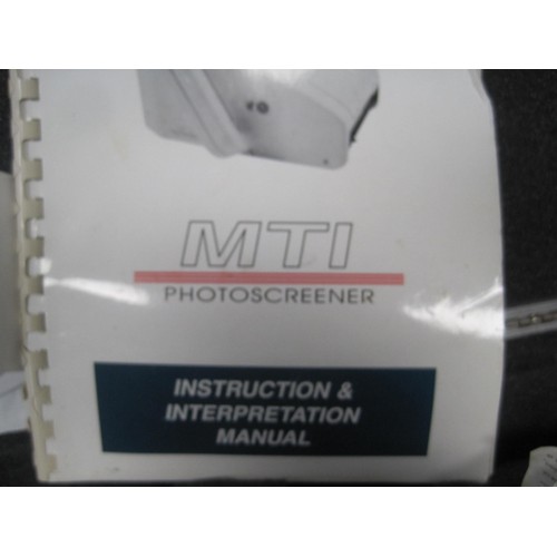 198 - MTI Photoscreener in Case with instructions (optical instrument. A/F