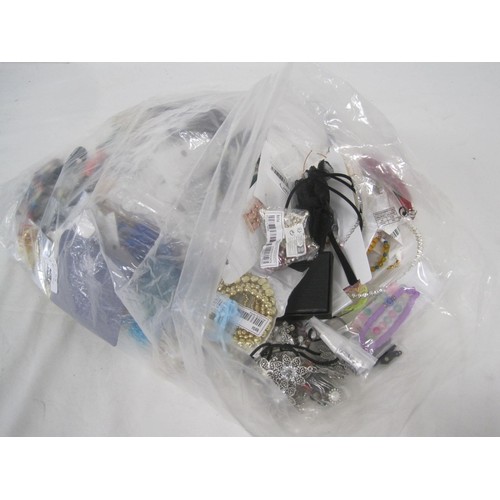 23 - A large bag of Costume Jewellery