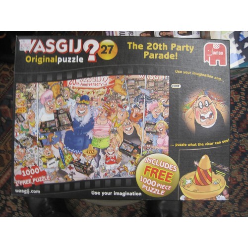 205 - Six Wasgij Mystery Puzzles