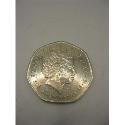 72 - A 2009 Kew Gardens 50 pence coin, encapsulated, in good order