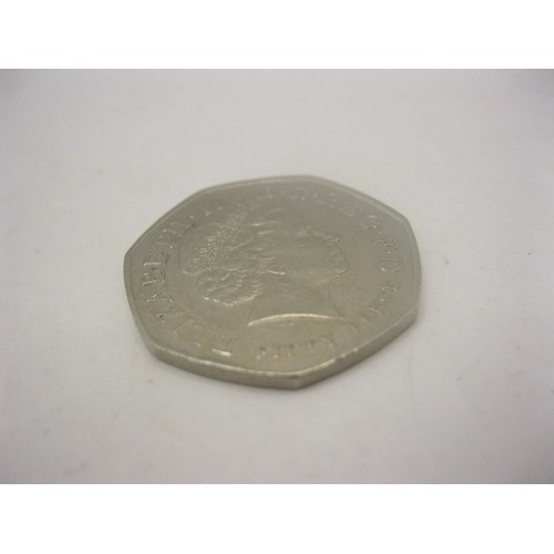 72 - A 2009 Kew Gardens 50 pence coin, encapsulated, in good order