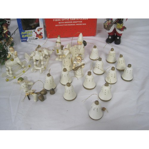 247 - An assortment of animated Xmas figures and scenes, some boxed and apparently new old stock