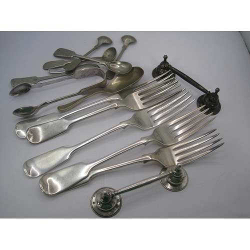 274 - An assortment of White Metal Items including cutlery