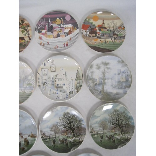 25 - Fifteen Poole Pottery collectors plates, about 15cm (6