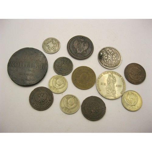 280 - A selection of Russian Coins (mixed dates)